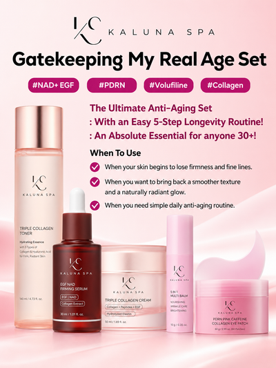 KalunaSpa 5-Step Anti-Aging Set