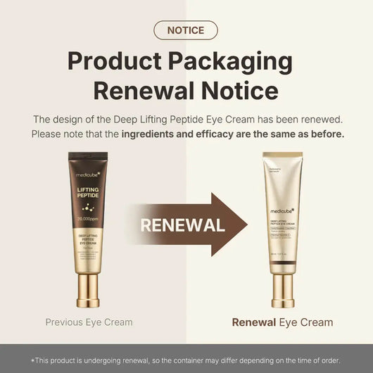 Medicube Deep Lifting Peptide Eye Cream 30mL