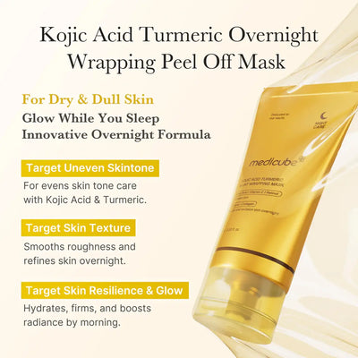 Medicube Kojic Acid Turmeric Night Wrapping Mask 75mL