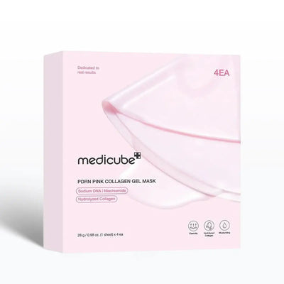 Medicube PDRN Pink Collagen Gel Mask Box (28g Sheet x 4ea)
