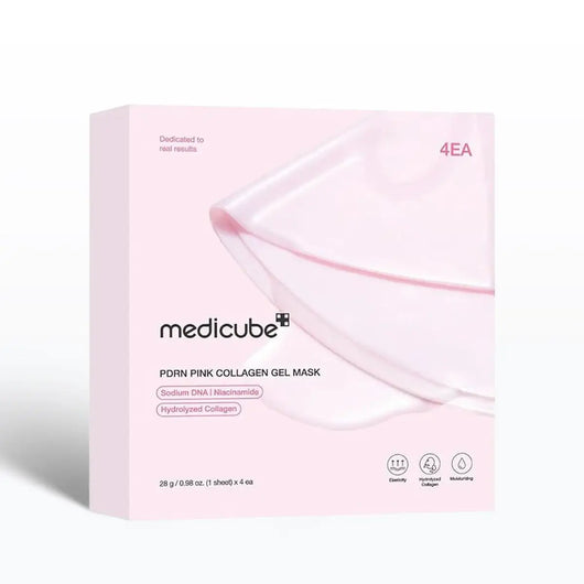 Medicube PDRN Pink Collagen Gel Mask Box (28g Sheet x 4ea)