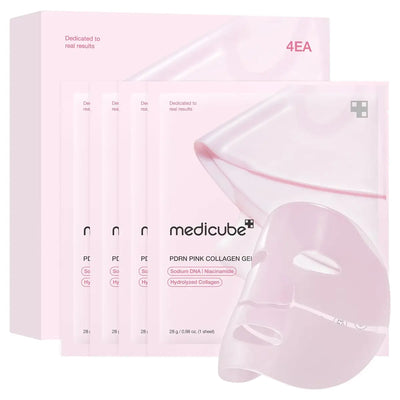 Medicube PDRN Pink Collagen Gel Mask Box (28g Sheet x 4ea)