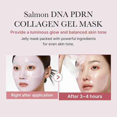 Medicube PDRN Pink Collagen Gel Mask Box (28g Sheet x 4ea)