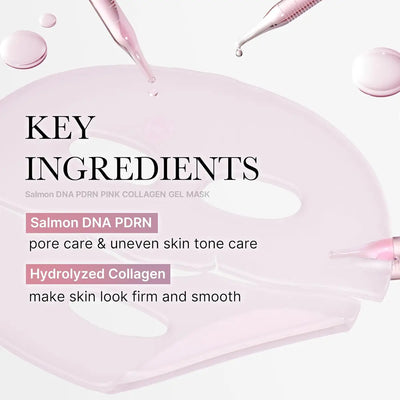 Medicube PDRN Pink Collagen Gel Mask Box (28g Sheet x 4ea)