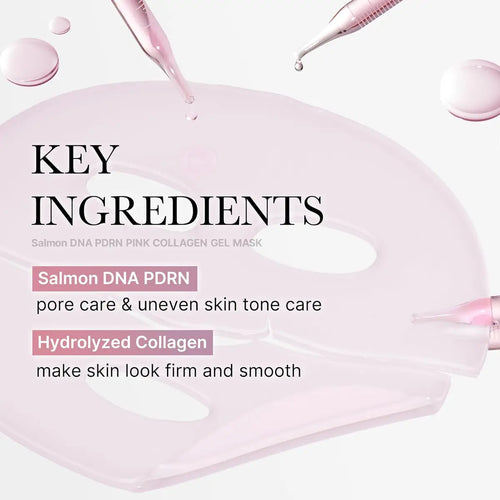 Medicube PDRN Pink Collagen Gel Mask Box (28g Sheet x 4ea)