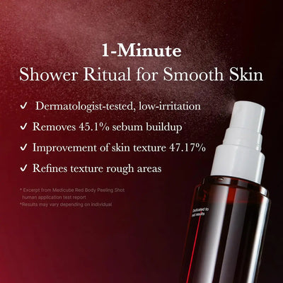 Medicube Red Acne Body Peeling Shot 110g