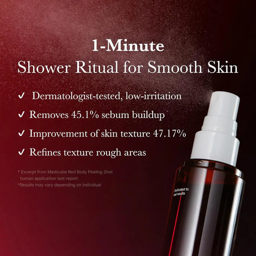Medicube Red Acne Body Peeling Shot 110g