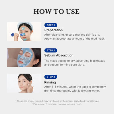 Medicube Zero pore blackhead mud mask 100mL