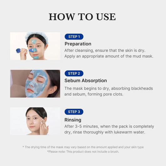 Medicube Zero pore blackhead mud mask 100mL