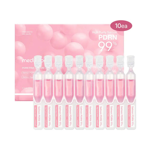 Medicube Salmon PDRN Pink One Day Serum – 1 Day Glow Boost 1.5mL * 10EA