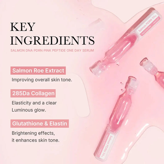 Medicube Salmon PDRN Pink One Day Serum – 1 Day Glow Boost 1.5mL * 10EA