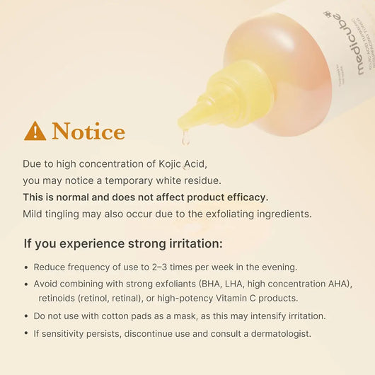Medicube Kojic Acid Turmeric Resurfacing Toner 250mL